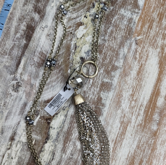 NWT Chico's Quince Convertible Necklace and Earring Set - Picture 9 of 15